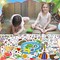 2 PCS Giant Summer Activity Coloring Poster, Under The Sea Large Coloring Tablecloth Ocean Animals Giant Color-in Paper Table Cover for Kids School Classroom Wall Birthday Crafts Supplies